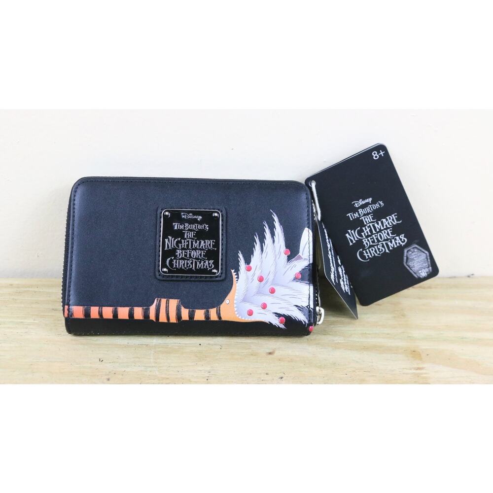 New Loungefly Wallet Disney Nightmare Before Christmas Tree String Lights Glow